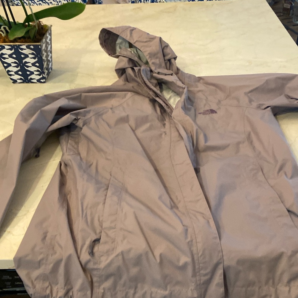 The North Face rain jacket